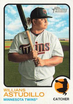 2022 Topps Heritage Baseball #427 Willians Astudillo