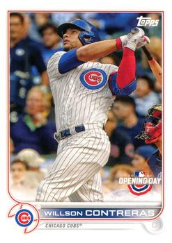 2022 Topps Opening Day Baseball #055 Willson Contreras