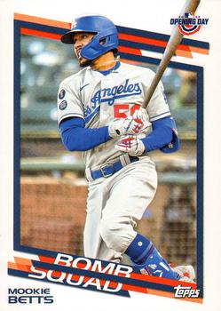 2022 Topps Opening Day Baseball #BS18 Bomb Squad Mookie Betts