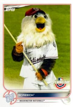 2022 Topps Opening Day Baseball #M-24 Mascot Screech