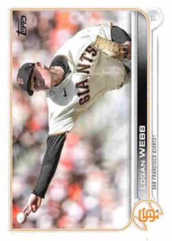 2022 Topps Update Series Baseball #US009 Logan Webb