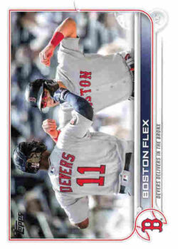 2022 Topps Update Series Baseball #US011 Devers-Hernandez