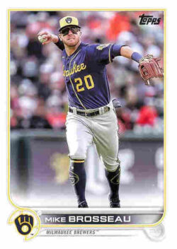 2022 Topps Update Series Baseball #US090 Mike Brosseau