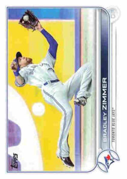 2022 Topps Update Series Baseball #US093 Bradley Zimmer