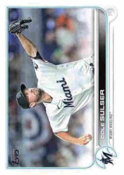 2022 Topps Update Series Baseball #US103 Cole Sulser