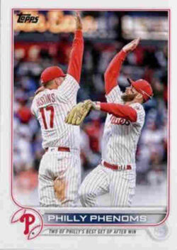 2022 Topps Update Series Baseball #US112 Hoskins-Harper