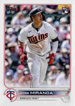 2022 Topps Update Series Baseball #US120 Jose Miranda