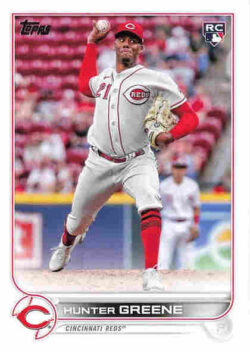 2022 Topps Update Series Baseball #US160 Hunter Greene