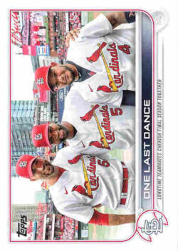 2022 Topps Update Series Baseball #US168 Molina-Pujols