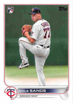 2022 Topps Update Series Baseball #US208 Cole Sands