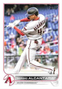 2022 Topps Update Series Baseball #US279 Sergio Alcantara