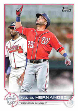 2022 Topps Update Series Baseball #US293 Yadiel Hernandez