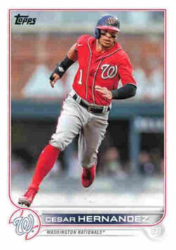 2022 Topps Update Series Baseball #US299 Cesar Hernandez