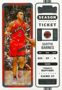 2022-23 Panini Contenders Basketball #012 Retail Scottie Barnes