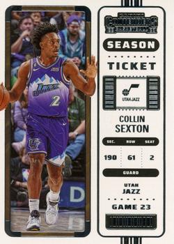 2022-23 Panini Contenders Basketball #033 Retail Collin Sexton