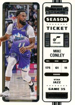 2022-23 Panini Contenders Basketball #046 Retail Mike Conley