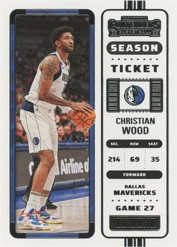 2022-23 Panini Contenders Basketball #051 Retail Christian Wood