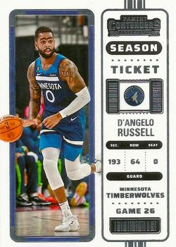 2022-23 Panini Contenders Basketball #092 Retail Dangelo Russell