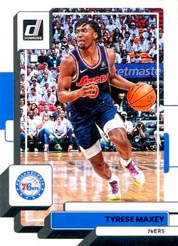 2022-23 Panini Donruss Basketball #018 Tyrese Maxey