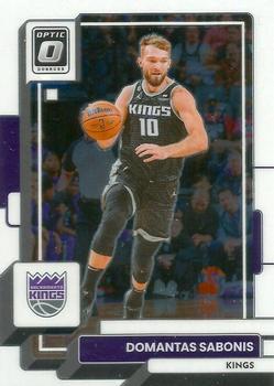 2022-23 Panini Donruss Optic Basketball #117 Domantas Sabonis