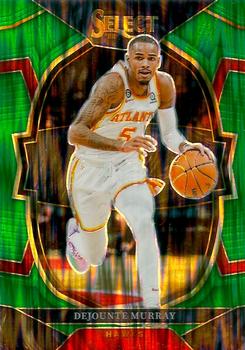 2022-23 Panini Select Basketball #002 Green Shock Dejounte Murray