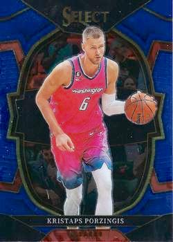 2022-23 Panini Select Basketball #004 Retail Blue Kristaps Porzingis