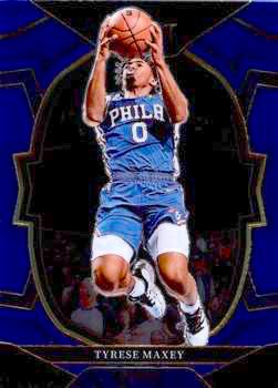 2022-23 Panini Select Basketball #009 Retail Blue Tyrese Maxey