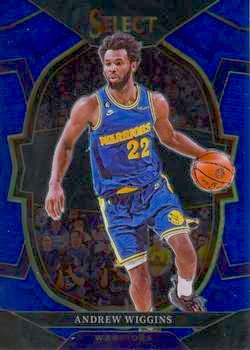 2022-23 Panini Select Basketball #010 Retail Blue Andrew Wiggins