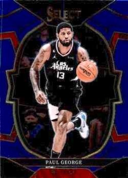 2022-23 Panini Select Basketball #016 Retail Blue Paul George