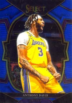 2022-23 Panini Select Basketball #017 Retail Blue Anthony Davis