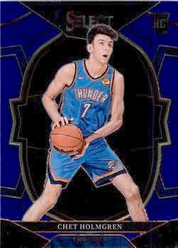 2022-23 Panini Select Basketball #083 Retail Blue Chet Holmgren