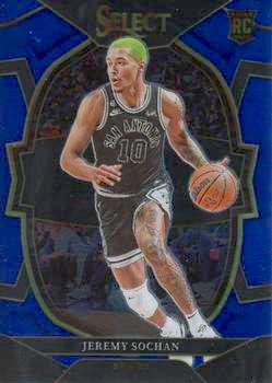 2022-23 Panini Select Basketball #086 Retail Blue Jeremy Sochan