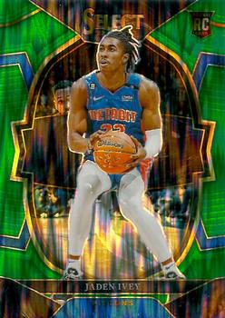 2022-23 Panini Select Basketball #087 Green Shock Jaden Ivey