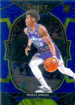 2022-23 Panini Select Basketball #096 Retail Blue Ochai Agbaji