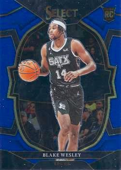 2022-23 Panini Select Basketball #097 Retail Blue Blake Wesley