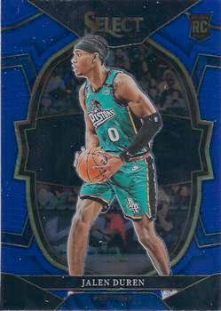 2022-23 Panini Select Basketball #098 Retail Blue Jalen Duren