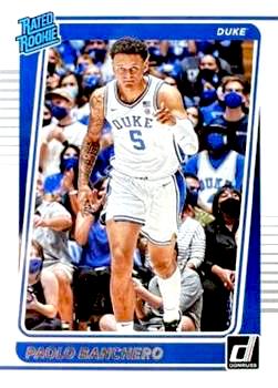 2022 Panini Chronicles Draft Picks #02 Donruss Paolo Banchero