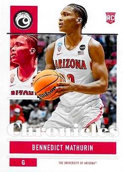 2022 Panini Chronicles Draft Picks #03 Bennedict Mathurin