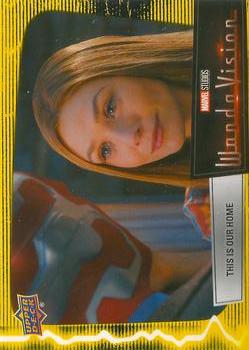 2022 Upper Deck Marvel Wandavision #39 Mind Stone Yellow This is Our Home