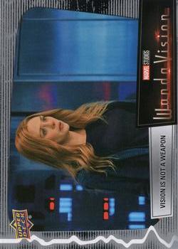 2022 Upper Deck Marvel Wandavision #72 Vision is Not a Weapon