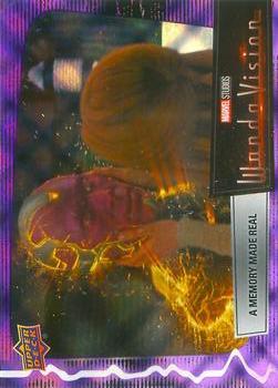 2022 Upper Deck Marvel Wandavision #88 Purple Spell A Memory Made Real