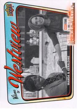 2022 Upper Deck Marvel Wandavision #PR-7 Wanda And Geraldine