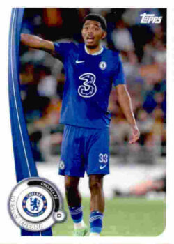 2022-23 Topps Chelsea Team Set #CFC-10 Wesley Fofana