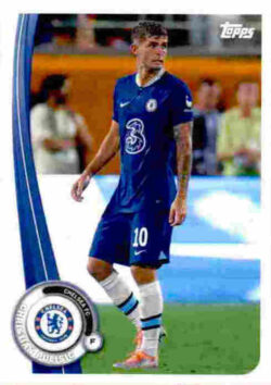 2022-23 Topps Chelsea Team Set #CFC-16 Christian Pulisic