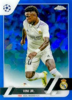 2022-23 Topps Chrome Sapphire UEFA Club Competitions #020 Vini Jr