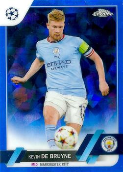 2022-23 Topps Chrome Sapphire UEFA Club Competitions #033 Kevin De Bruyne