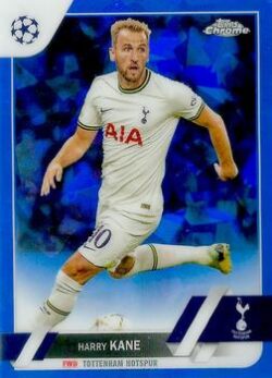 2022-23 Topps Chrome Sapphire UEFA Club Competitions #166 Harry Kane