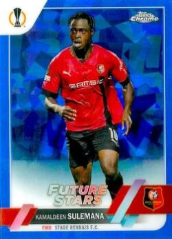 2022-23 Topps Chrome Sapphire UEFA Club Competitions #173 Kamaldeen Sulemana