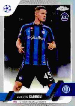 2022-23 Topps Chrome UEFA Club Competitions #006 Valentin Carboni