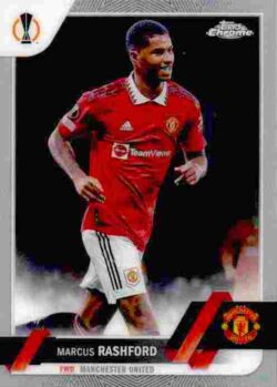 2022-23 Topps Chrome UEFA Club Competitions #007 Marcus Rashford